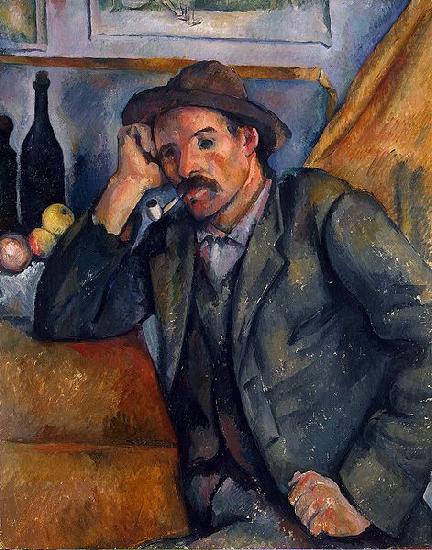 Paul Cezanne Mann mit der Pfeife oil painting picture